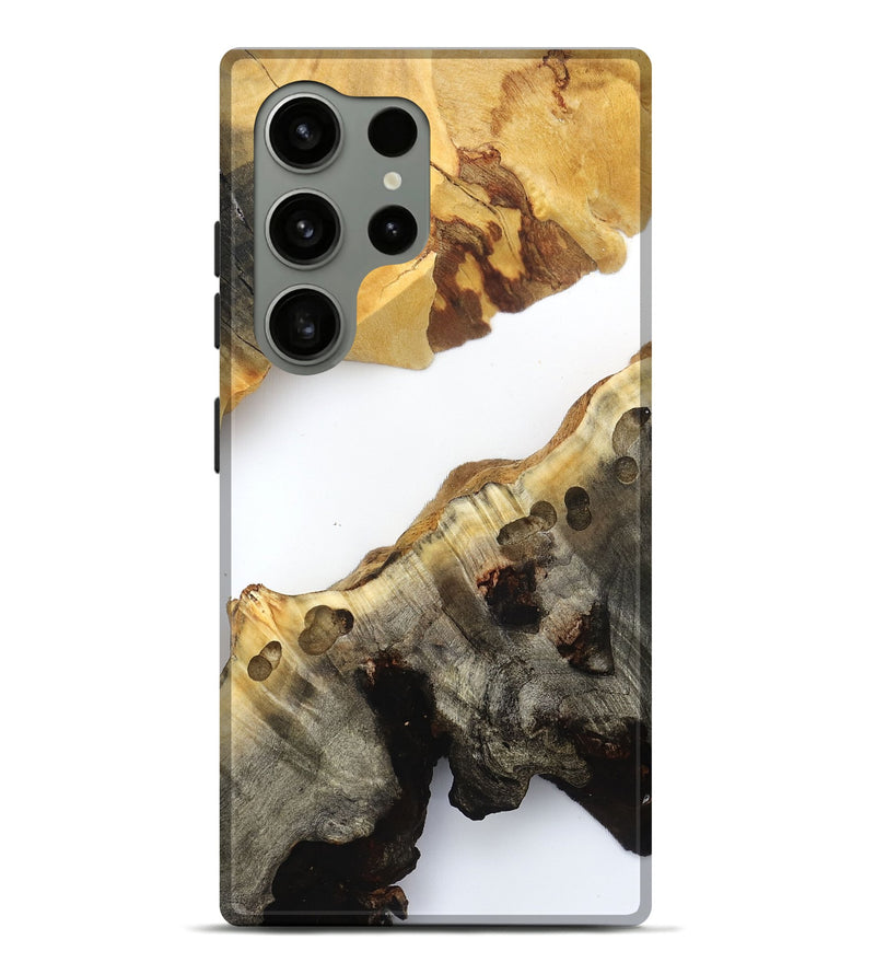 Galaxy S24 Ultra Wood Live Edge Phone Case - Pearlie (Clear, 832172)