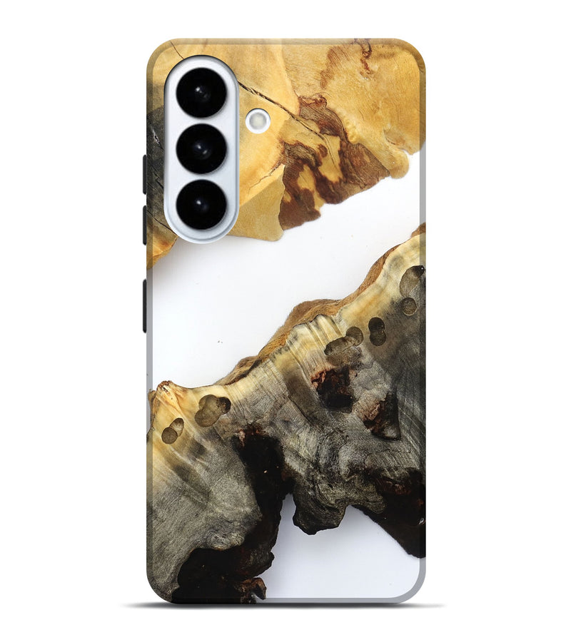 Galaxy S26 Plus Wood Live Edge Phone Case - Pearlie (Clear, 832172)