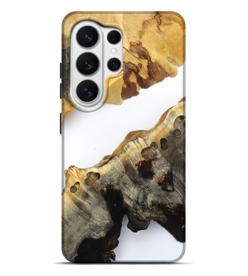 Galaxy S26 Ultra Wood Live Edge Phone Case - Pearlie (Clear, 832172)