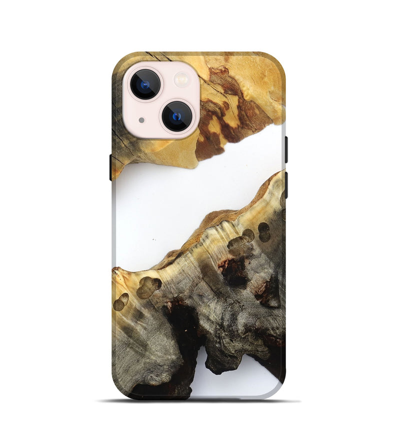 iPhone 13 mini Wood Live Edge Phone Case - Pearlie (Clear, 832172)