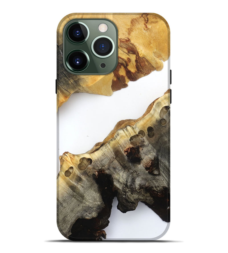 iPhone 13 Pro Max Wood Live Edge Phone Case - Pearlie (Clear, 832172)