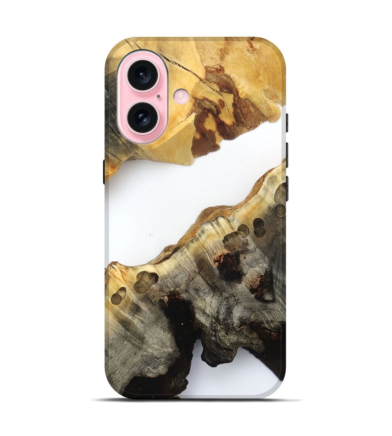 iPhone 17 Wood Live Edge Phone Case - Pearlie (Clear, 832172)