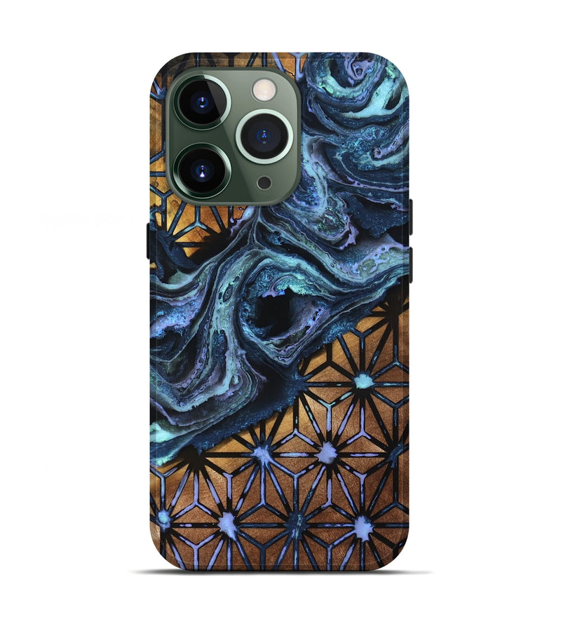 iPhone 13 Pro Wood Live Edge Phone Case - Alfonso (Pattern, 832177)