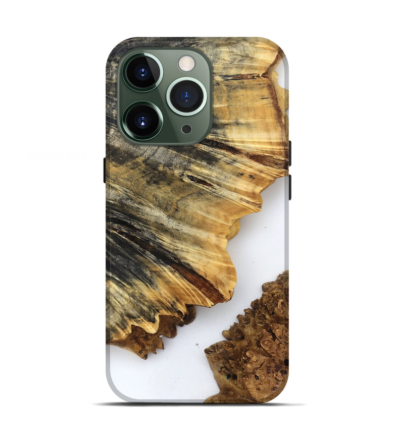 iPhone 13 Pro Wood Live Edge Phone Case - Phebe (Clear, 832178)