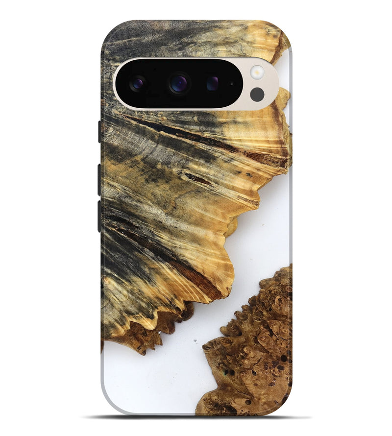 Pixel 9 Pro XL Wood Live Edge Phone Case - Phebe (Clear, 832178)