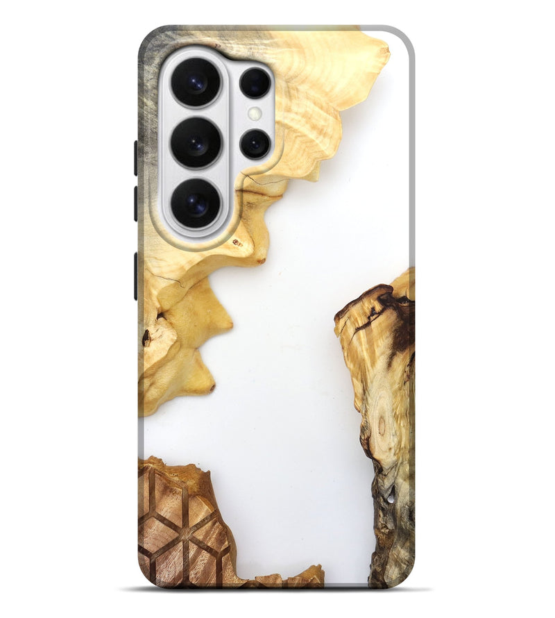 Galaxy S26 Ultra Wood Live Edge Phone Case - Abel (Clear, 832188)