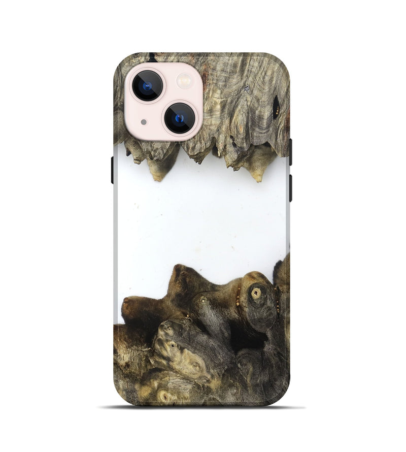 iPhone 13 mini Wood Live Edge Phone Case - Lizbeth (Clear, 832191)