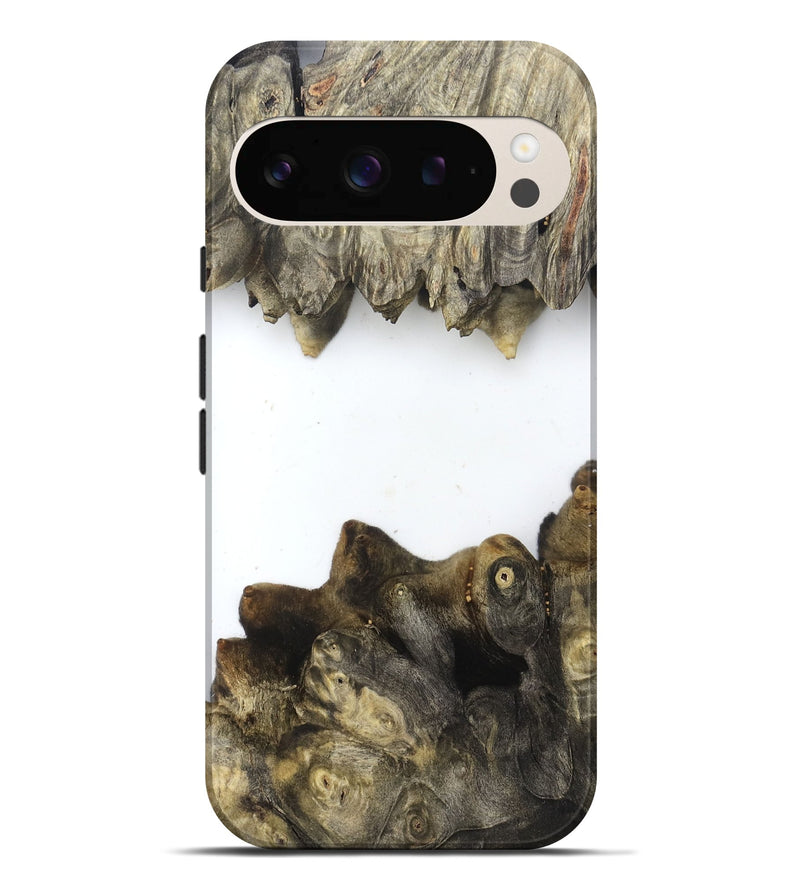 Pixel 9 Pro XL Wood Live Edge Phone Case - Lizbeth (Clear, 832191)