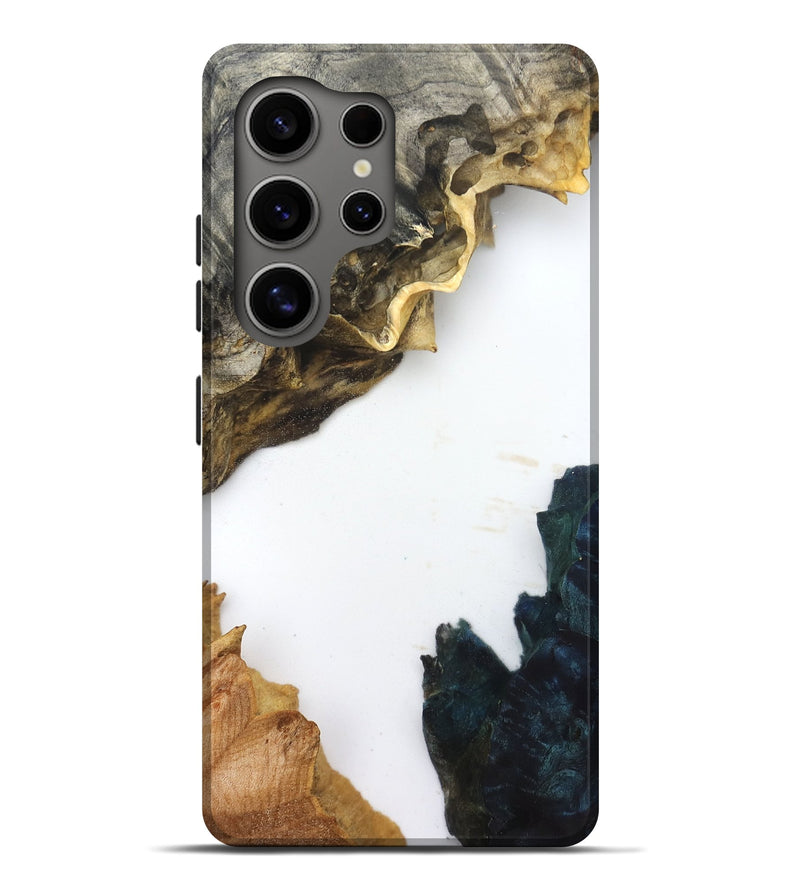 Galaxy S25 Ultra Wood Live Edge Phone Case - Galilea (Clear, 832201)