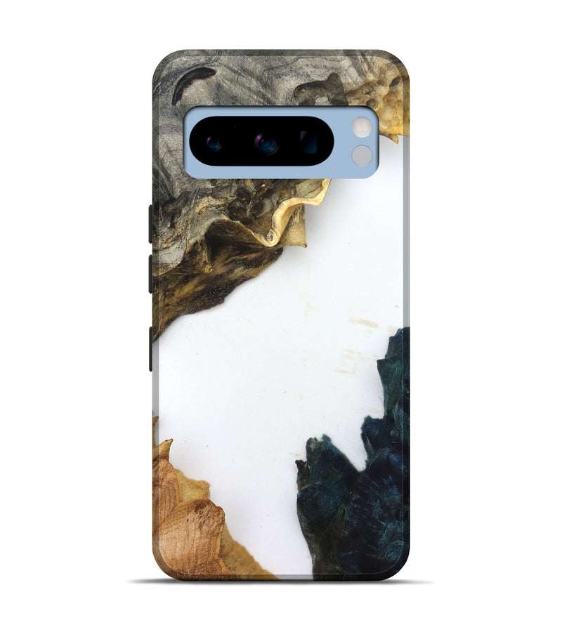 Pixel 8 Pro Wood Live Edge Phone Case - Galilea (Clear, 832201)