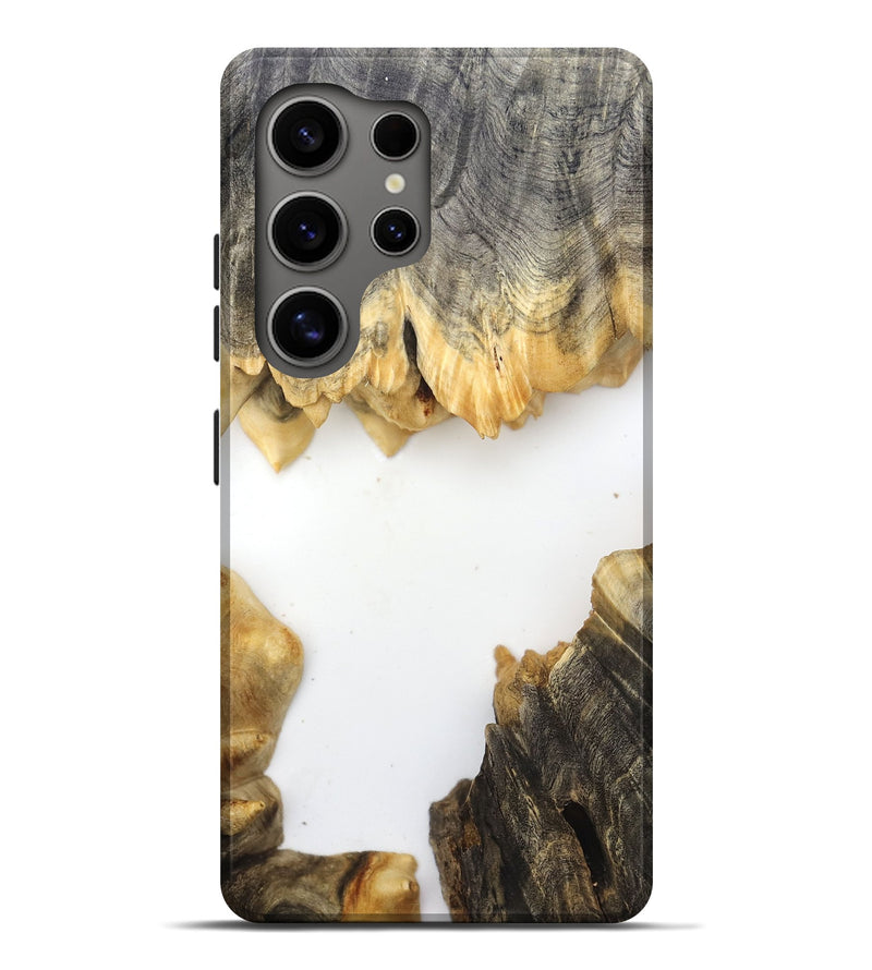 Galaxy S25 Ultra Wood Live Edge Phone Case - Orval (Clear, 832202)