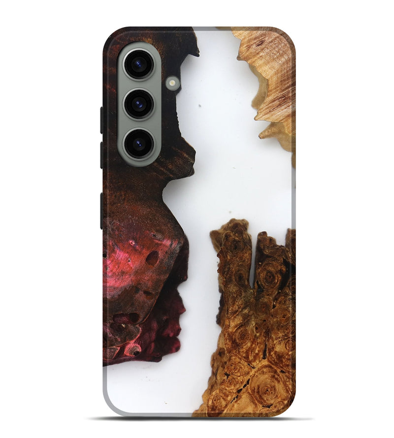 Galaxy S24 Plus Wood Live Edge Phone Case - Breanne (Clear, 832203)