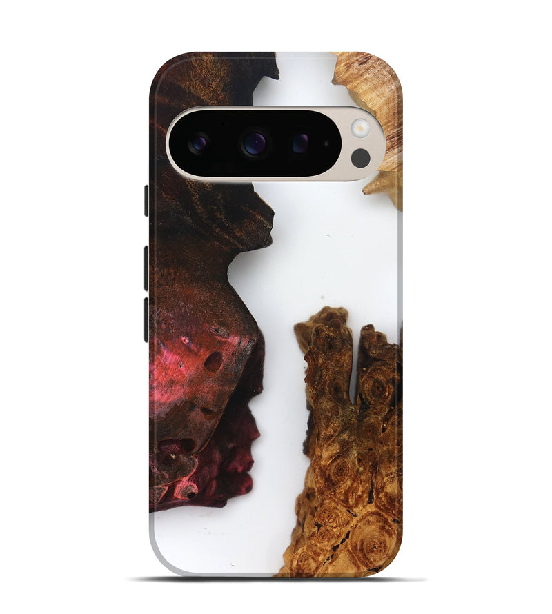 Pixel 10 Pro Wood Live Edge Phone Case - Breanne (Clear, 832203)