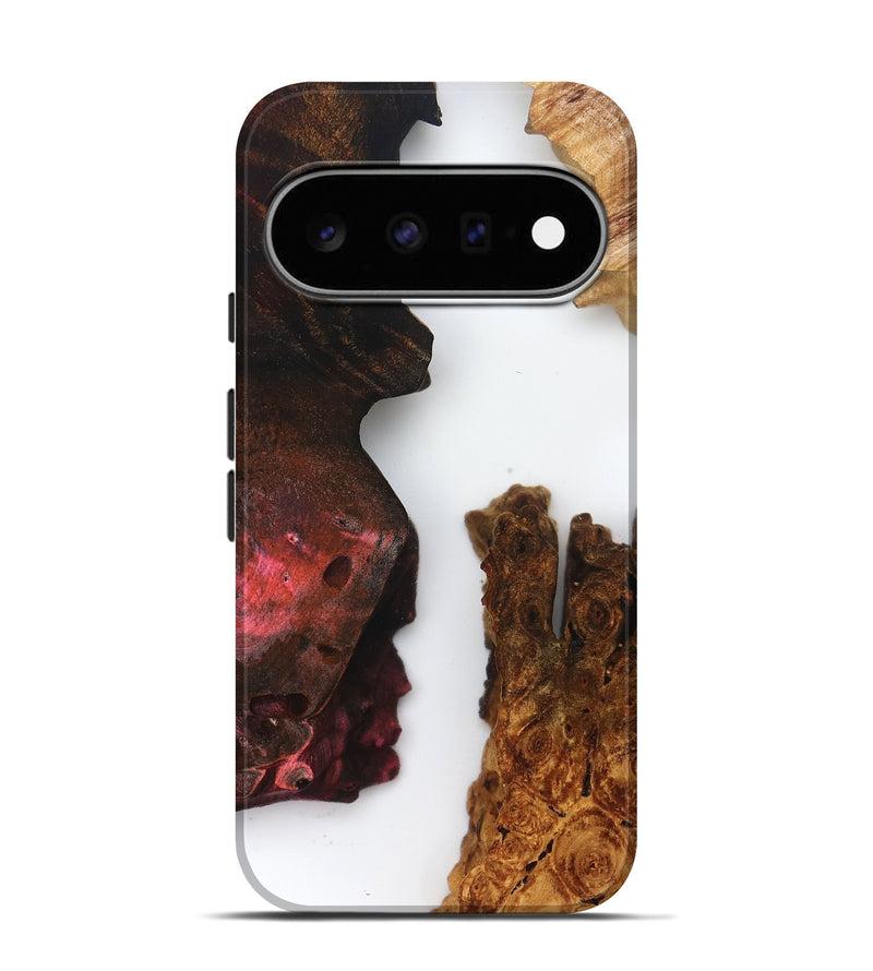 Pixel 11 Pro Wood Live Edge Phone Case - Breanne (Clear, 832203)