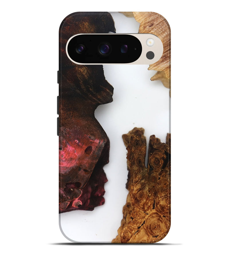 Pixel 9 Pro XL Wood Live Edge Phone Case - Breanne (Clear, 832203)