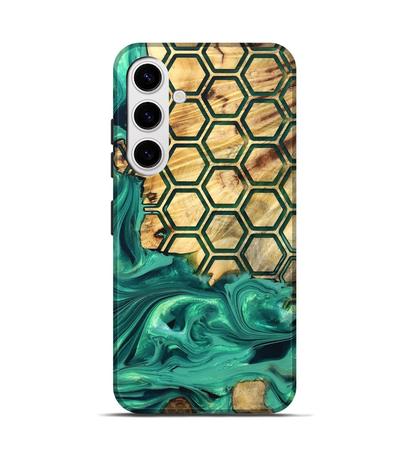 Galaxy S25 Wood Live Edge Phone Case - Waylen (Pattern, 832214)