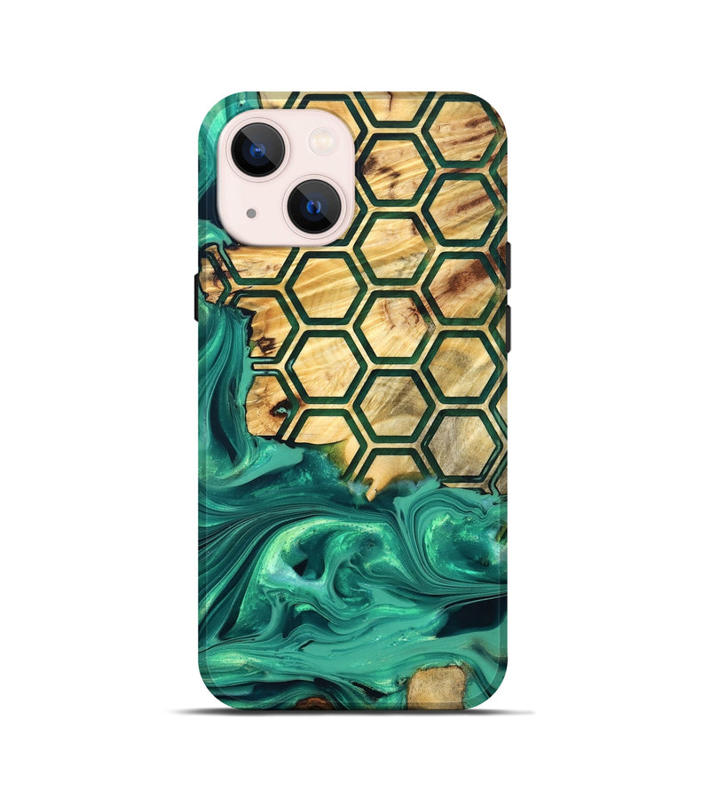 iPhone 13 mini Wood Live Edge Phone Case - Waylen (Pattern, 832214)