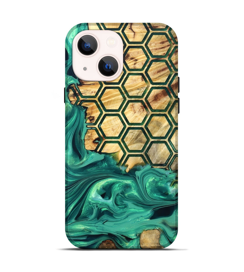 iPhone 14 Wood Live Edge Phone Case - Waylen (Pattern, 832214)