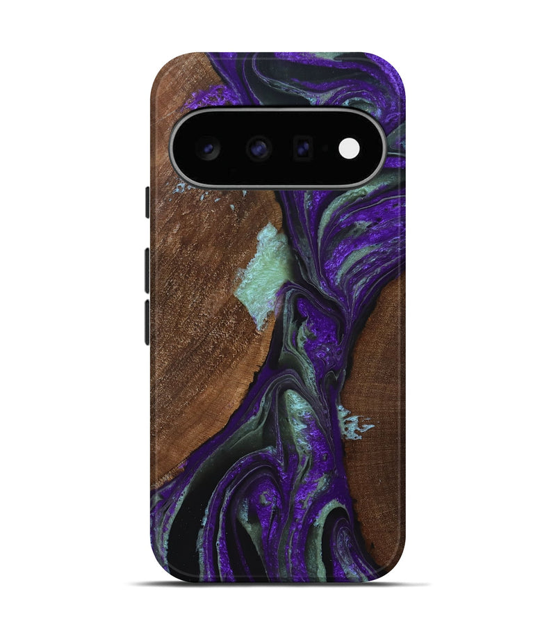 Pixel 11 Wood Live Edge Phone Case - Arvilla (Purple, 832235)