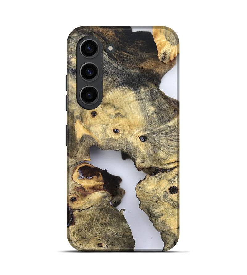 Galaxy S23 Wood Live Edge Phone Case - Sanford (Clear, 832238)