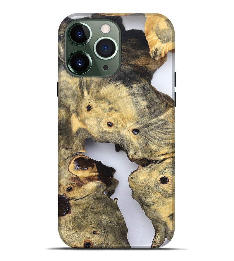iPhone 13 Pro Max Wood Live Edge Phone Case - Sanford (Clear, 832238)