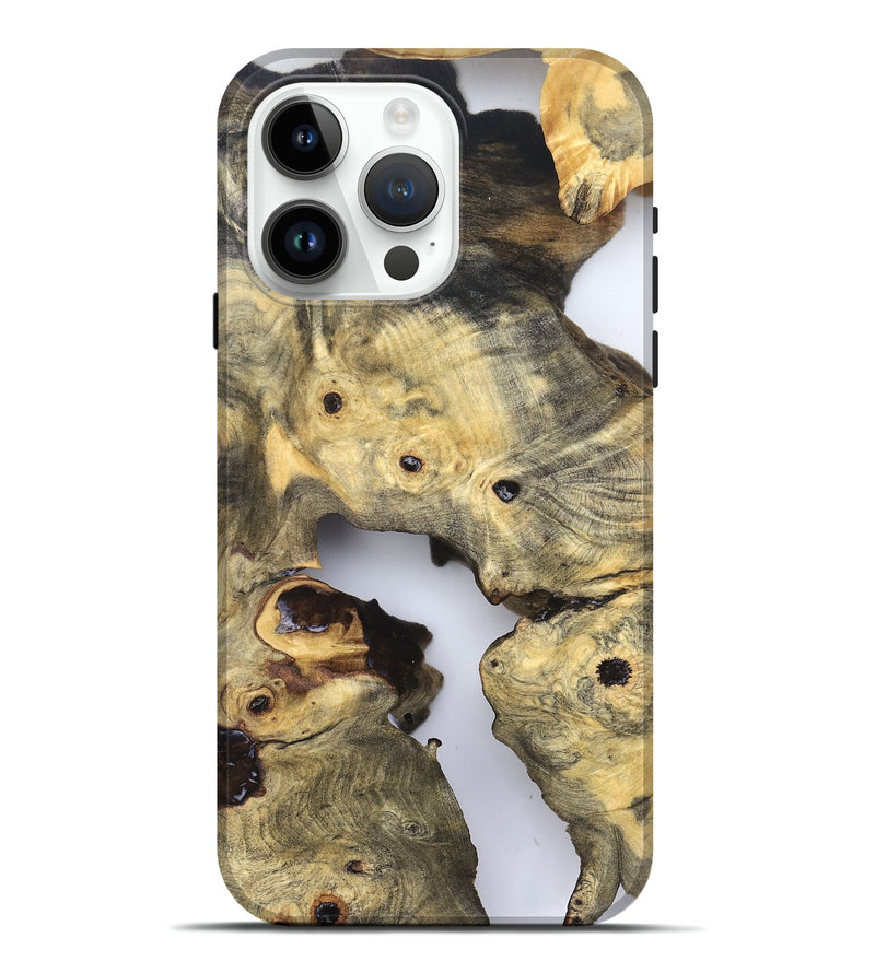 iPhone 15 Pro Max Wood Live Edge Phone Case - Sanford (Clear, 832238)