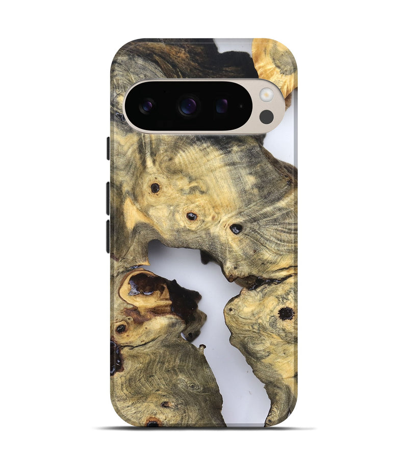 Pixel 10 Pro Wood Live Edge Phone Case - Sanford (Clear, 832238)