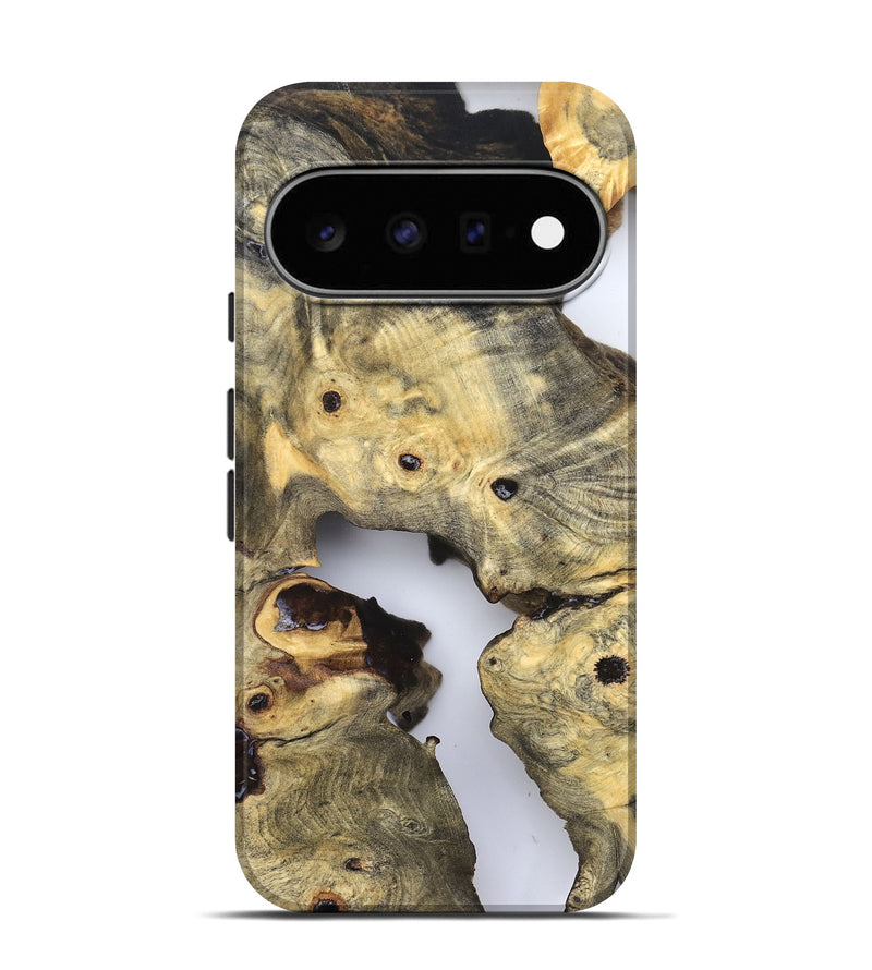 Pixel 11 Pro Wood Live Edge Phone Case - Sanford (Clear, 832238)
