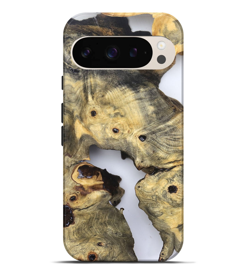 Pixel 9 Pro XL Wood Live Edge Phone Case - Sanford (Clear, 832238)