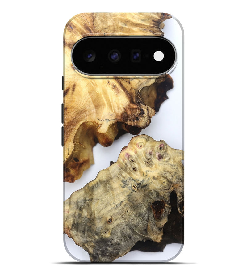 Pixel 11 Pro XL Wood Live Edge Phone Case - Kevin (Clear, 832239)