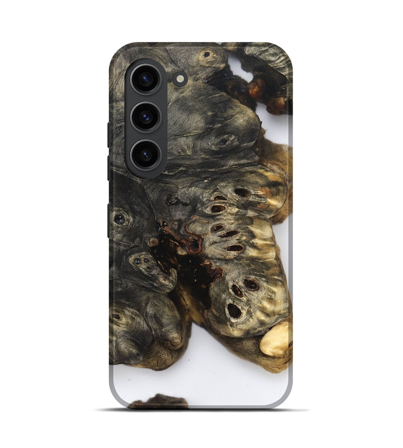 Galaxy S23 Wood Live Edge Phone Case - Art (Clear, 832240)