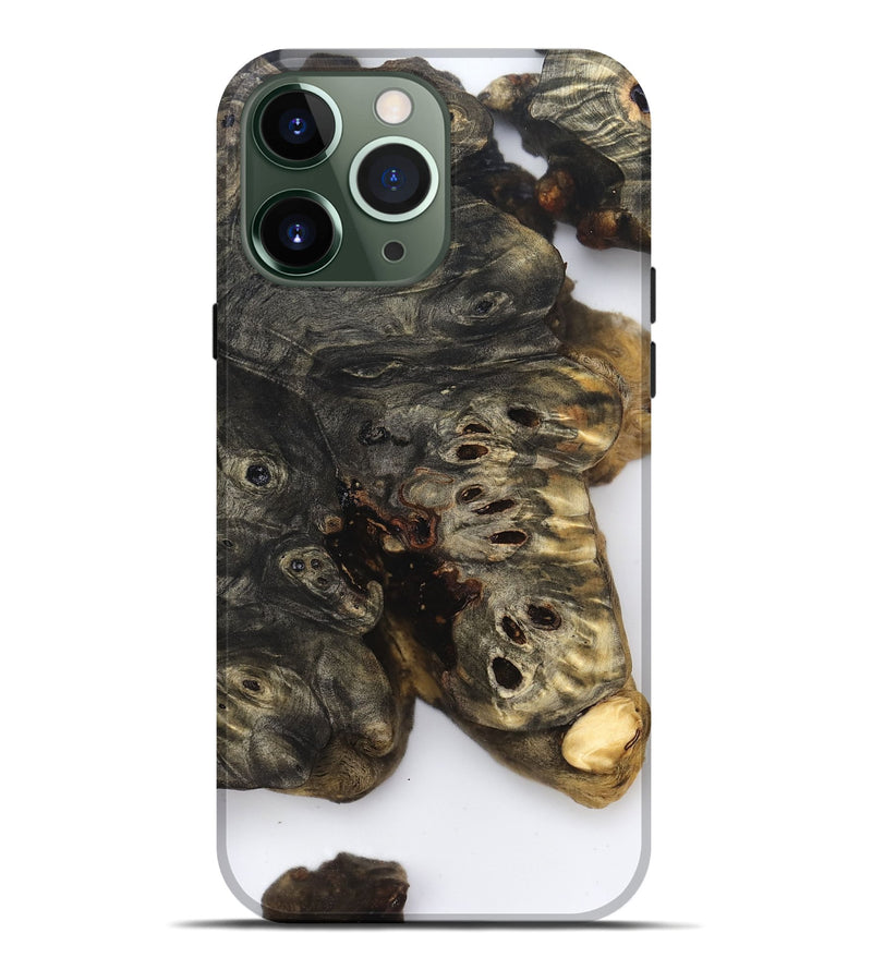 iPhone 13 Pro Max Wood Live Edge Phone Case - Art (Clear, 832240)