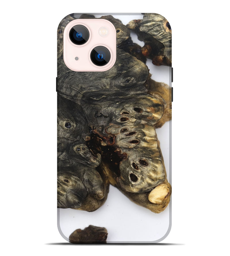 iPhone 14 Plus Wood Live Edge Phone Case - Art (Clear, 832240)