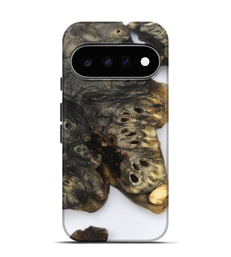 Pixel 11 Pro Wood Live Edge Phone Case - Art (Clear, 832240)