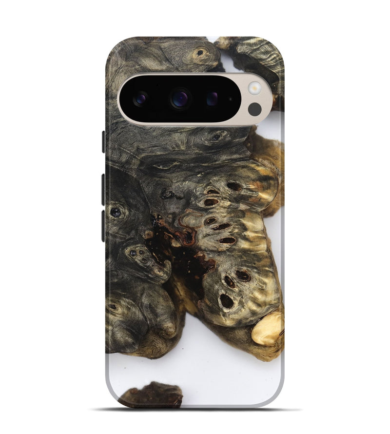 Pixel 9 Pro Wood Live Edge Phone Case - Art (Clear, 832240)