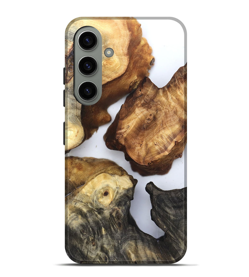Galaxy S24 Plus Wood Live Edge Phone Case - Chozen (Clear, 832241)