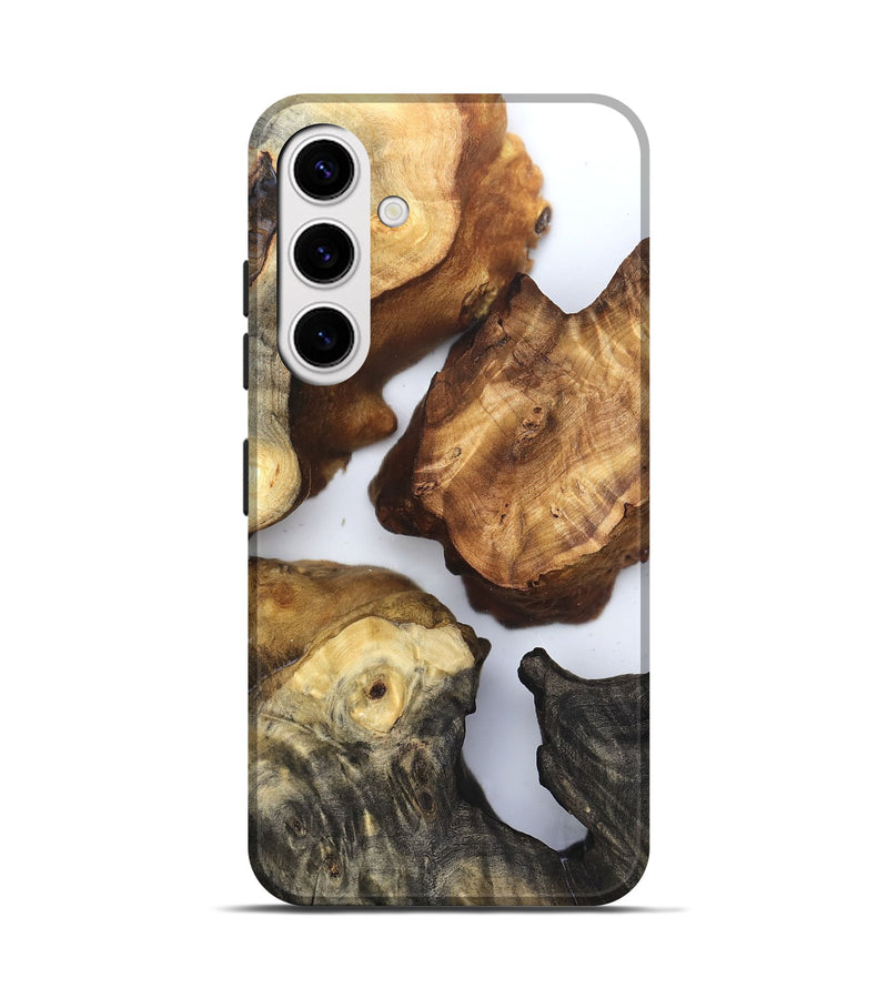 Galaxy S25 Wood Live Edge Phone Case - Chozen (Clear, 832241)