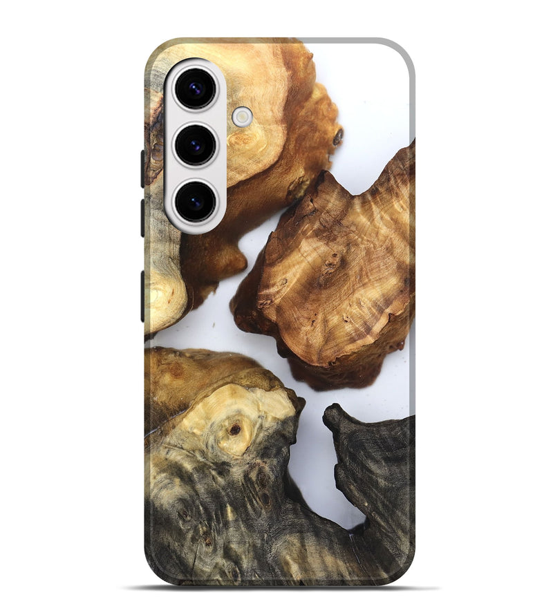 Galaxy S25 Plus Wood Live Edge Phone Case - Chozen (Clear, 832241)