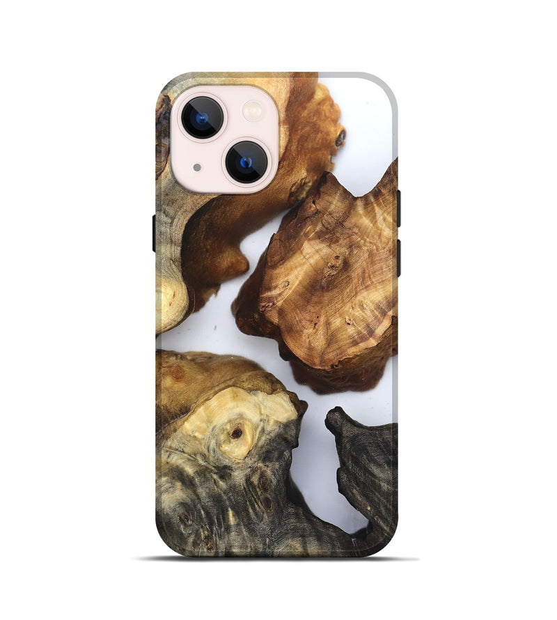 iPhone 13 mini Wood Live Edge Phone Case - Chozen (Clear, 832241)