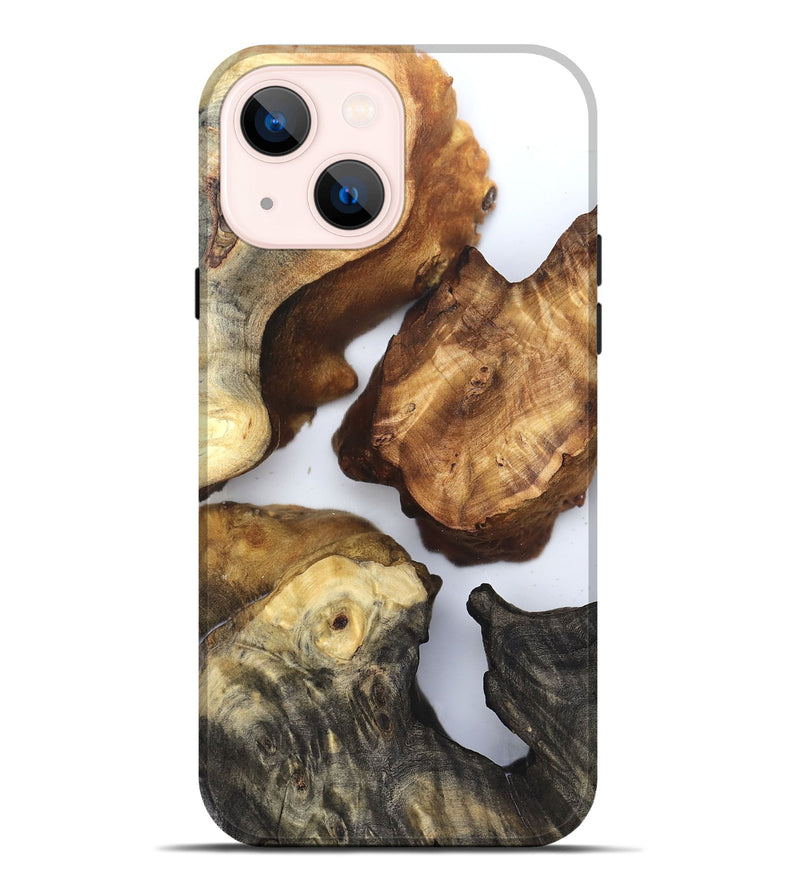 iPhone 14 Plus Wood Live Edge Phone Case - Chozen (Clear, 832241)