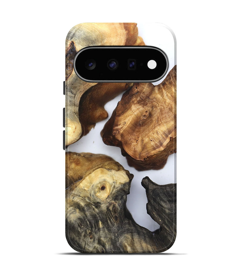 Pixel 11 Wood Live Edge Phone Case - Chozen (Clear, 832241)