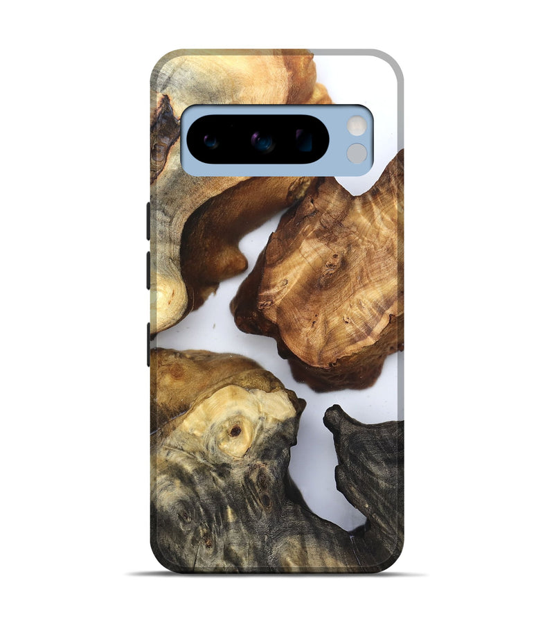 Pixel 8 Pro Wood Live Edge Phone Case - Chozen (Clear, 832241)