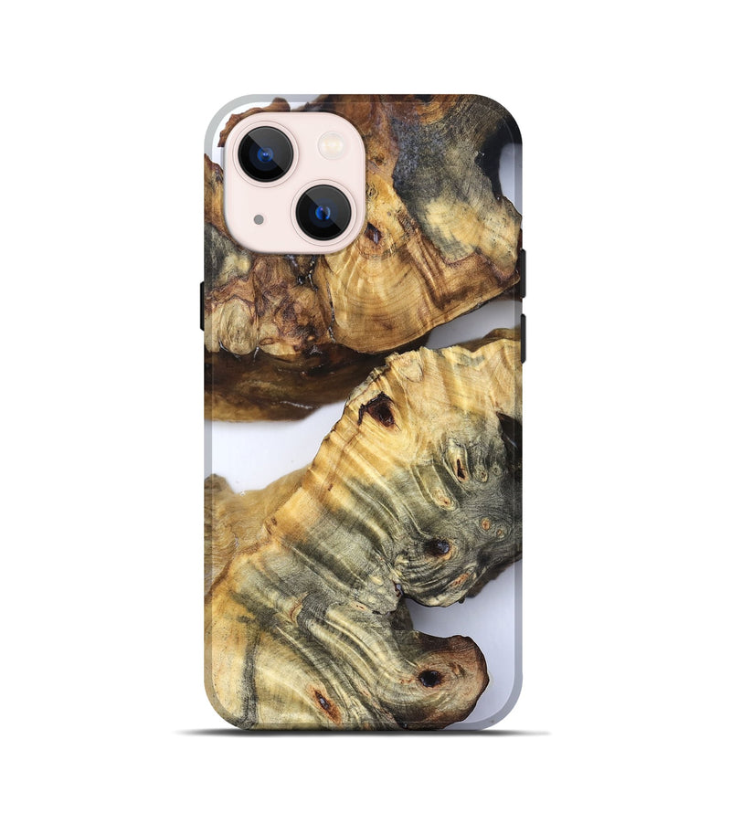 iPhone 13 mini Wood Live Edge Phone Case - Casen (Clear, 832242)