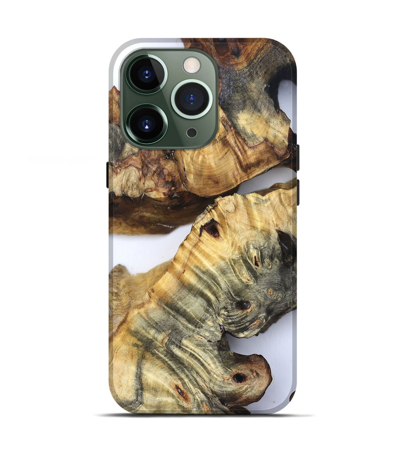 iPhone 13 Pro Wood Live Edge Phone Case - Casen (Clear, 832242)