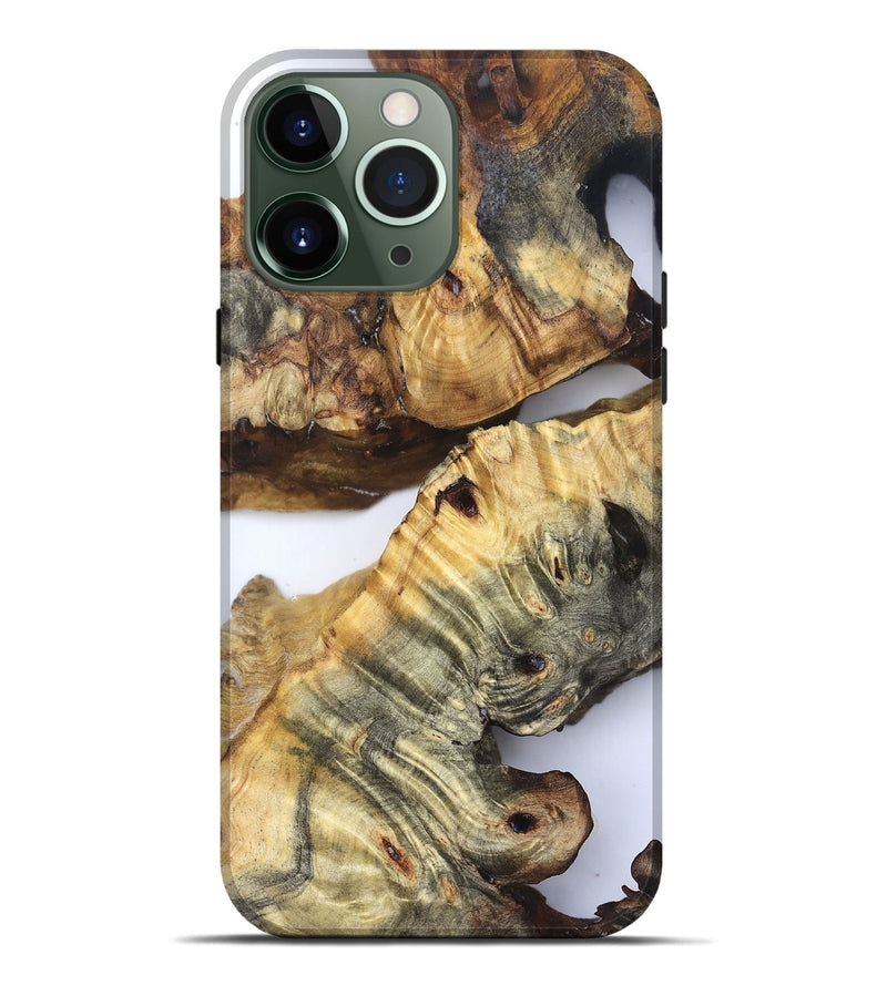 iPhone 13 Pro Max Wood Live Edge Phone Case - Casen (Clear, 832242)
