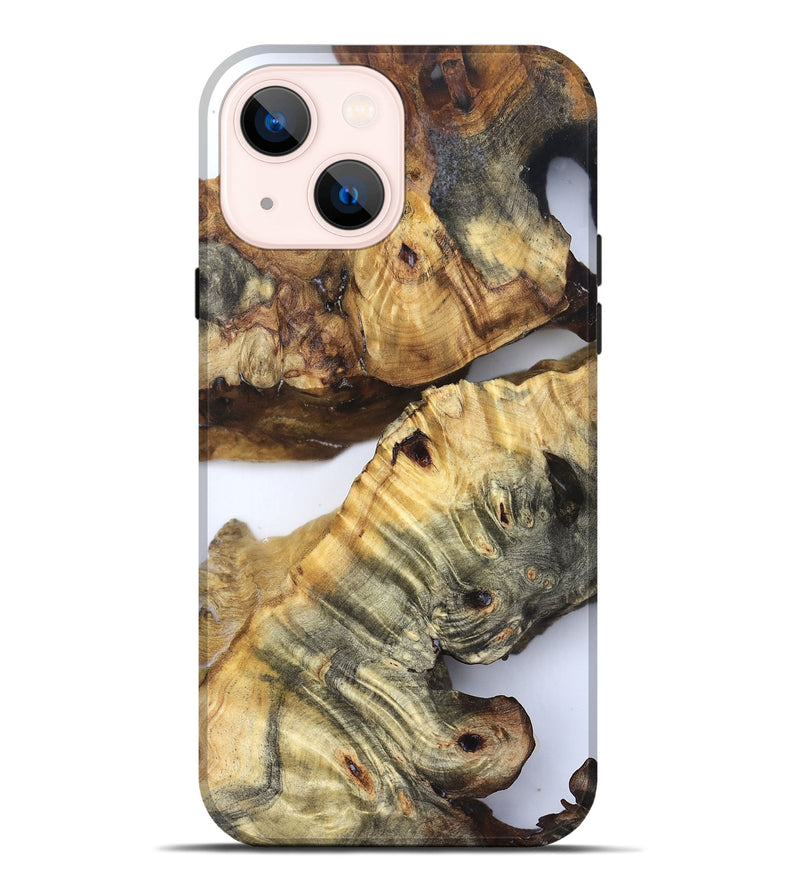 iPhone 14 Plus Wood Live Edge Phone Case - Casen (Clear, 832242)