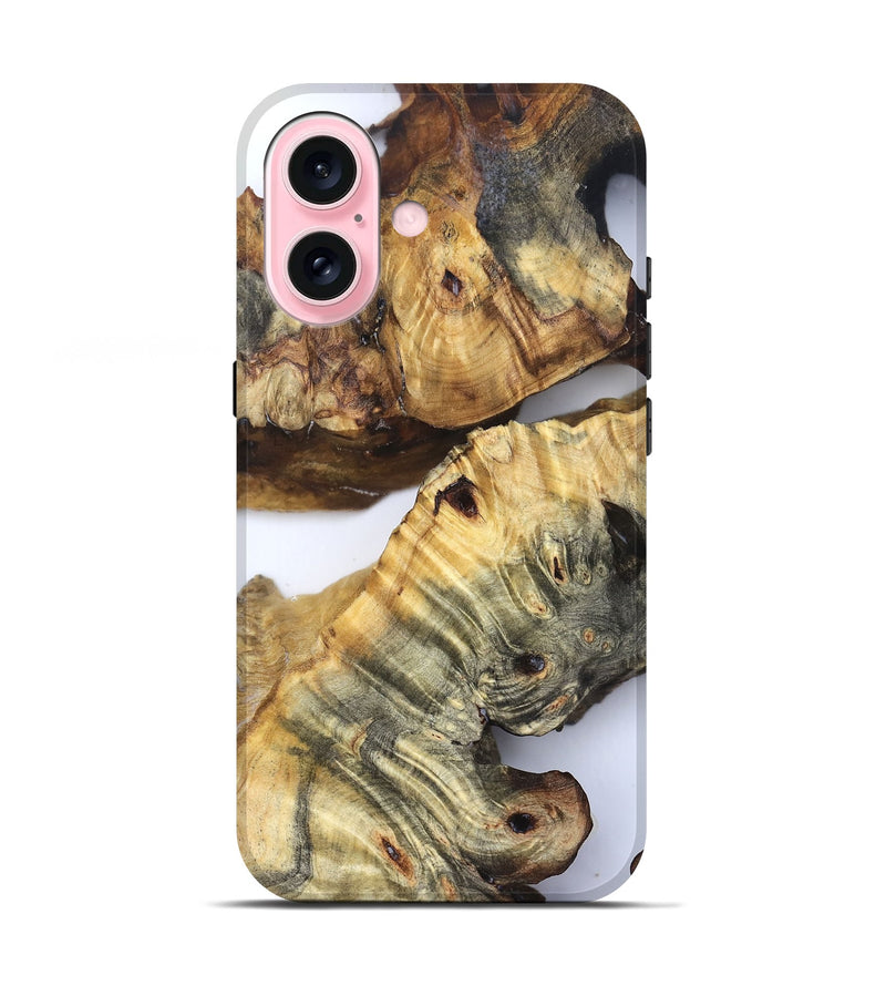 iPhone 17 Wood Live Edge Phone Case - Casen (Clear, 832242)