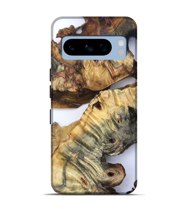 Pixel 8 Pro Wood Live Edge Phone Case - Casen (Clear, 832242)