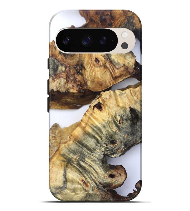 Pixel 9 Pro XL Wood Live Edge Phone Case - Casen (Clear, 832242)