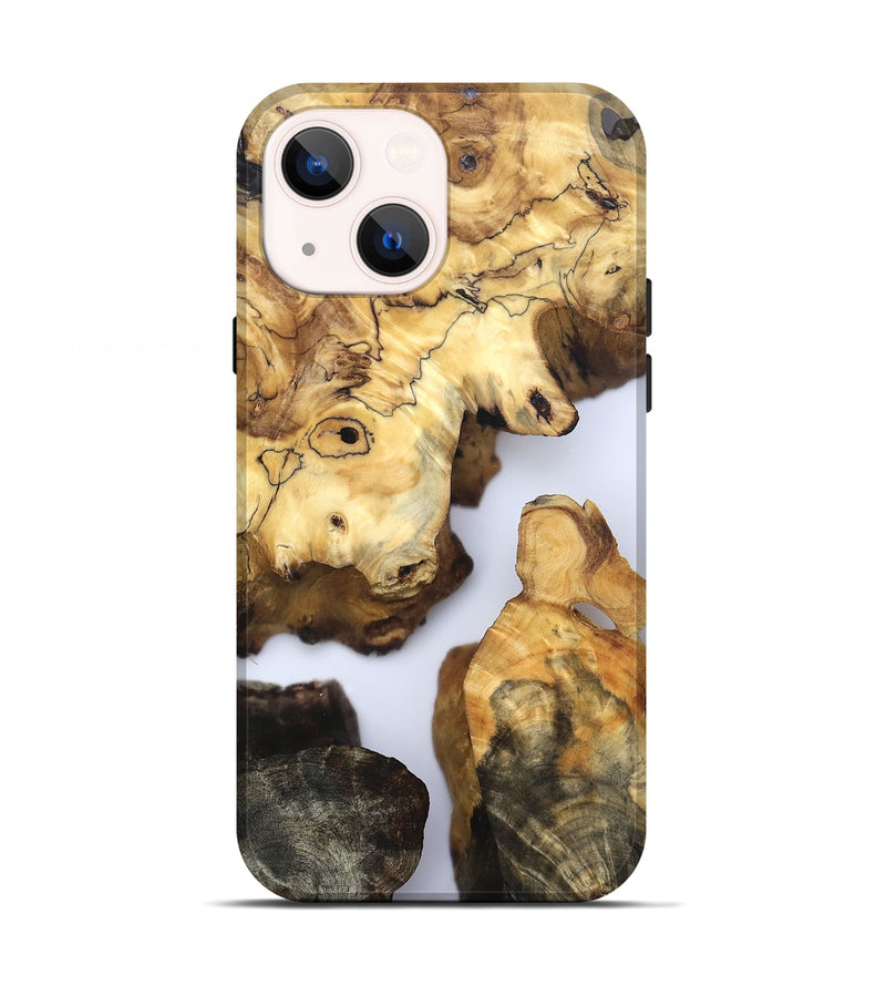 iPhone 13 Wood Live Edge Phone Case - Jakai (Clear, 832243)